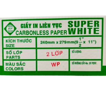 Giấy in liên tục 2 - 5 lớp