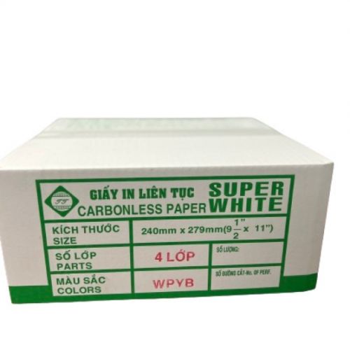 Giấy in liên tục 2 - 5 lớp